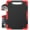 Black + Red Corner, variant on Toughest Clipboard With Storage Internal Pen Pouch Included Letter/ A4 Size Shockproof Heavy Duty Plastic Clip Boards 8.5x11" High Capacity Clipboards Box Case For Contractor Trucker Driver