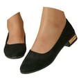 thumbnail image 2 of Women's Casual Shoes For Work Dating And Leisure Comfortable Slip On Design With Closed Toe And Block Heel For Year Round Use, 2 of 6