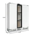thumbnail image 2 of KoolMore Reserve Panel Ready 30 in. Column Refrigerator with a 18 in. Wine Cooler and 24 in. Freezer, 2 of 13