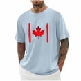 thumbnail image 1 of Chemise à Manches Courtes Imprimée pour Hommes, Col Rond, T-Shirt Mode Décontracté, Mélange de Coton Respirant, pour Usage Extérieur et Quotidien, Coupe Unisexe, 1 of 7