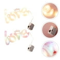 thumbnail image 3 of 2pcs Festival Night Lamp Wedding Party Night Light Baking Cake Lamp (White), 3 of 7