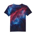 thumbnail image 4 of ATOGUTA Boys T-Shirt Kids Summer Star Printed Crewneck Tops Short Sleeve Casual Tees Multicolor, Size 3T-15, 4 of 5