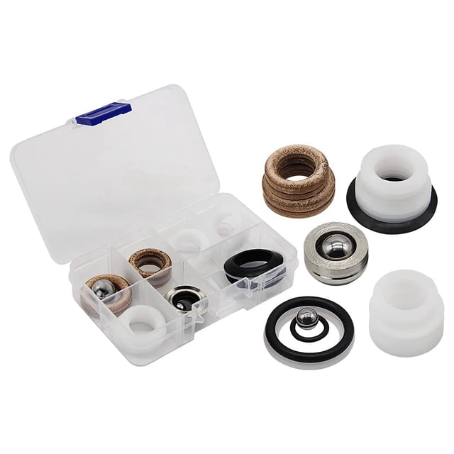 244194 Kit de VáLvulas de Empaque para ReparacióN de Bomba Compatible con Pistolas de Pintura Sin Aire 295 390 395 490 495 595