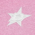 thumbnail image 2 of Men's Antigua  Pink Dallas Stars White Logo Hunk Quarter-Zip Pullover, 2 of 2