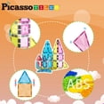 thumbnail image 2 of Azulejo magnético Building Blocks PicassoTiles, 48 piezas, a partir de 3 años, 2 of 7