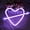 Purple, variant on LED Neon Night Light, Signs Neon Lights Wall Decorative Night Light for Kids Bedroom Battery and USB Powered
