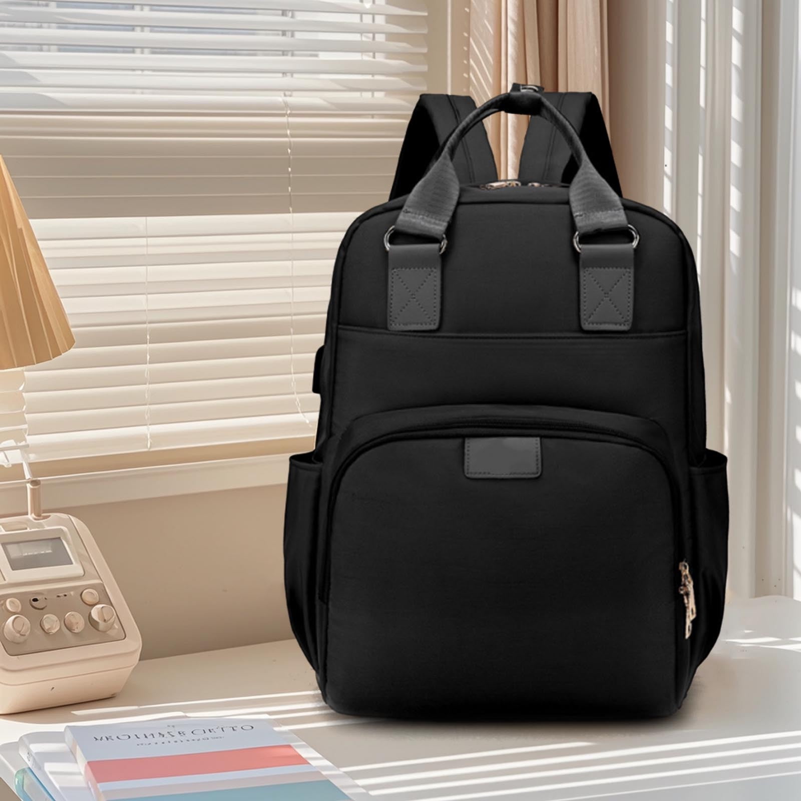 JingChun Dry Wet Separation Multifunctional Milk Storage and Insulation Backpack for Mother and Baby