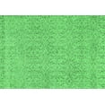 thumbnail image 1 of Ahgly Company Indoor Rectangle Abstract Emerald Green Contemporary Area Rugs, 2' x 4', 1 of 4