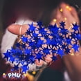 thumbnail image 4 of PMU 75 Ft Star Wire Shiny Garland Royal Blue - Halloween, Christmas Party, Wedding, Birthday, Festive Home Decoration Ornament Royal Blue (3pc-25Ft Each), 4 of 7