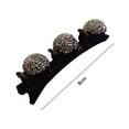 thumbnail image 5 of Soumake Rhinestone Heart Decor Elegant Hair Pin Lint Double Layer Hairpin Hair Clip Hair Accessories Fashion, 5 of 7