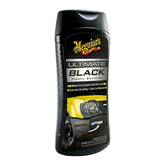 Meguiar's, Ultimate Black Restaurador de Plasticos, G15812, 355ml.