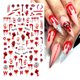 thumbnail image 5 of Pegatinas para uñas para decoración de uñas, pegatinas para uñas para mujeres, pegatinas para uñas de Europa y América, pegatinas para Halloween, pegatinas rojas a juego para uñas., 5 of 5