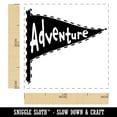 thumbnail image 2 of Adventure Flag Self-Inking Rubber Stamp Ink Stamper - Green Ink - Small 1 Inch, 2 of 7