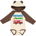 thumbnail image 3 of Inktastic Future Firefighter Kids Fireman Boys Long Sleeve Baby Bodysuit, 3 of 5
