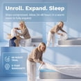 thumbnail image 6 of Viscosoft Refresh - Reflex Cooling Gel Memory Foam Mattress Topper, King 4-inch, 6 of 11