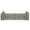 thumbnail image 1 of vidaXL H-Shaped Gabion Planter Steel Wire 260x40x60 cm, 1 of 4