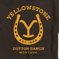 thumbnail image 2 of Yellowstone - Horseshoe Lockup - Men's Short Sleeve Graphic T-Shirt, 2 of 5