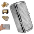 thumbnail image 1 of 12 x 23cm Rotisserie Basket Stainless Steel Rotisserie Grill Basket Oven  Rack Basket Non-Stick Washable Kitchen Air Fryer Grilling Accessory for Bake, 1 of 11