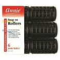 thumbnail image 3 of ANNIE - Professional Snap-On Rrollers 1 1/2" 6PCs JUBMO BLACK #1015, 3 of 3