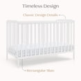 thumbnail image 6 of Delta Children Emmie 4-in-1 Convertible Crib - Converts from Baby Crib to Toddler Bed, Daybed and Sofa Bed, Fits Standard Full-Size Crib Mattress, White, 6 of 16