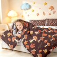 thumbnail image 4 of Homewish Vintage Fungus Plant 7-Piece King Bedding,Wild Mushrooms King Bed in a Bag,Brown,Halloween Reversible, 4 of 8