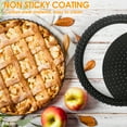 thumbnail image 5 of Gutsdoor Pie, Tart & Quiche Pan with Removable Bottom Nonstick Round Quiche Baking Dish Pie Pans for Baking Kitchen (11 Inch), 5 of 7