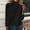 🔥 Black, variant on Sentmoon Women Sweaters High Neck 90s Outfits for Women Oversized Solid Color Loose Breathable Long Sleeve Top Fall and Winter for Early Spring Weather M