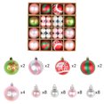 thumbnail image 1 of EDTara 44pcs Christmas Ball Gift Box Set Multicolor Christmas Tree Ornaments For Home Party Decorations, 1 of 9