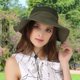 thumbnail image 5 of Sombrero de ala ancha unisex, sombrero de sol impermeable UPF 50+ para exteriores, gorra de sol con protección UV para el verano, 5 of 5