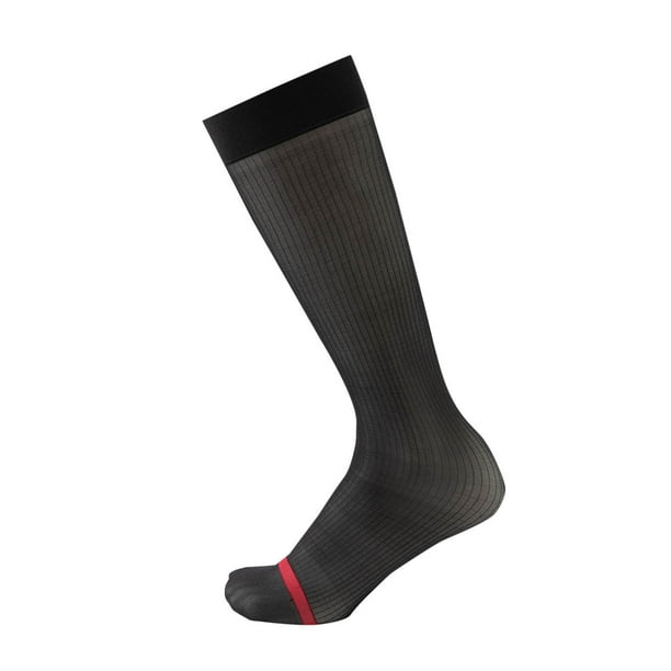 Calcetines de moda para hombre, con bloques de color, para ciclismo al aire libre, calcetines deportivos de nailon y licra.