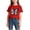 Red-02, variant on Ugoldhm Girls' Crew Neck Short Sleeve Tee Cute Colorful Heart & Flower Graphic Casual T-Shirt Sizes 2-14 Years