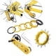 thumbnail image 5 of Juego de Piñones de Cassette para Bicicleta Sunnimix Ajustador de Conversión de Piñón Tensor de Cadena 13T Dorado, 5 of 8