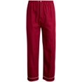 thumbnail image 5 of Ten West Apparel Men’s Pajamas Set - Long Sleeve Button Down Sleep Shirt and Pajama Bottoms Sleepwear Set, Size XX-Large, Red, 5 of 6