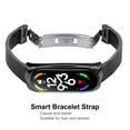 thumbnail image 4 of Stainless Steel PU Leather Strap Adjustable With Bumper Case Smart Watch Replacement Accessory Fit For 7, 4 of 8