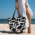 thumbnail image 2 of Beach Bag For Women, Cow Print Beach Tote Bag Swim Pool Bag Large Tote With Pockets For Workout., 2 of 2