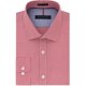 thumbnail image 1 of Tommy Hilfiger - Camisa de vestir con botones para hombre, color rojo tuscanred 17.5, 1 of 1