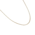 thumbnail image 2 of Cadena Collar Ametrinaa Valentina Estrella Tritono 2.5mm Unisex 40cm Oro Italiano Sólido 10k, 2 of 5