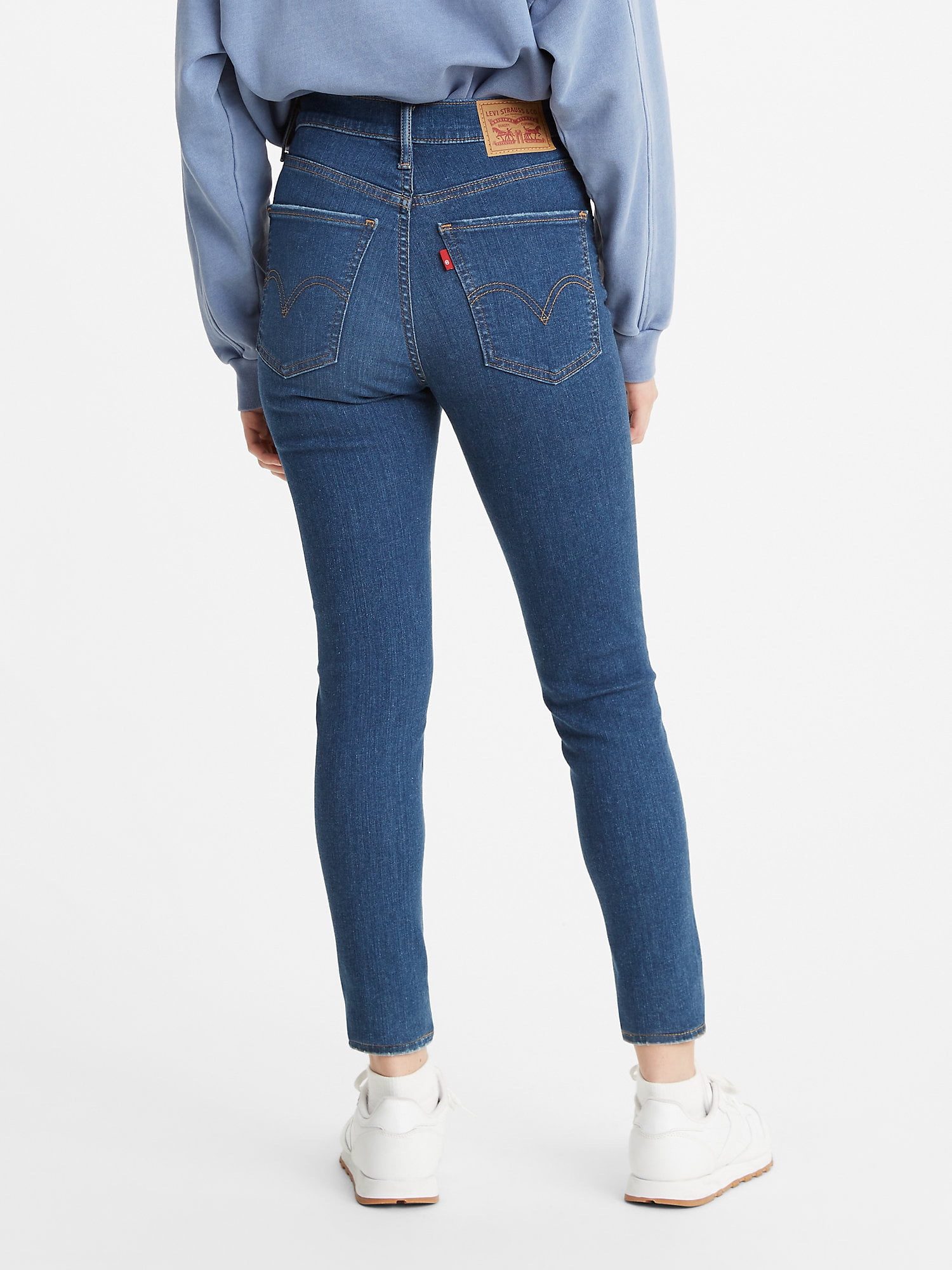 Sijpelen tafel maximaal Levi's Original Women's Mile High Rise Super Skinny Jeans - Walmart.com