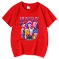 thumbnail image 1 of Hauts pour Filles Kpop Été Manches Courtes Col Rond T-Shirt pour Enfants de 3 à 13 Ans, 1 of 2