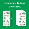 thumbnail image 4 of Big Dot of Happiness Autism Acceptance Temporary Tattoos - Awareness Event Favors - Set of 12, 4 of 6