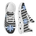 thumbnail image 1 of Zapatillas deportivas ligeras con plataforma y cordones para mujer, de malla con estampado EMT First Responder EMS, tenis médicos, 1 of 6