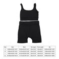 thumbnail image 3 of Conjunto de ropa cómoda para Yoga, chaleco deportivo para entrenamiento, pantalones cortos, 1 Juego, 3 of 5