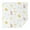 White, variant on Floral 42" Square Waterproof Tablecloth, Floral Print Polyester Table Cover