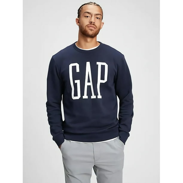 Camisa GAP Talla: M ( mediana ). Logo Pullover Sweatshirt Navy, 100% Original, AUTENTICA, FACTURAMOS. Gap Gap Logo Pullover Sweatshirt