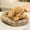 Golden Retriever, variant on Fun Puppy&Nest Combination Plush Toys Cute Lifelike Lying Doggy Doll Desktop Decor Amusing Gift To Friends