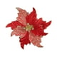 thumbnail image 3 of 6x Flor de Pascua Artificial, Flores de Pascua con Purpurina, Centros de Mesa de Flores, Adornos Navideños, Decoración de Flores para de Navidad 6 piezas, 3 of 8