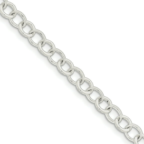 Sterling Silver 6.5inch Fancy Link Bracelet