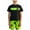 Style-02 Green, variant on Boys Rash Guard Set - 2 Piece UPF 50+ Quick Dry Sun Protection Swim Shirt and Swimming Trunks 6-11 Years (Blue,Size 8-9 Years)