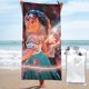 thumbnail image 1 of Toalla de baño Encanto, toalla de playa de microfibra de secado rápido, toalla de baño de gran tamaño a prueba de arena para adultos y niños, accesorios de playa para viajes y campamentos para, 1 of 8
