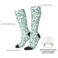 thumbnail image 6 of Fotbe Hand Drawn Snake print Women's Men's Novelty Crew Socks Cotton Socks Knee High Socks for Walking,Running,Nurses,Pregnancy, 6 of 8